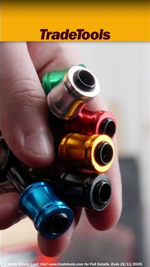 OVER 37% OFF😱THIS WEEK'S SERIOUS SAVINGS ➡ RI Quick Release Key Ring Bit Holders (Ends 22.11.25)