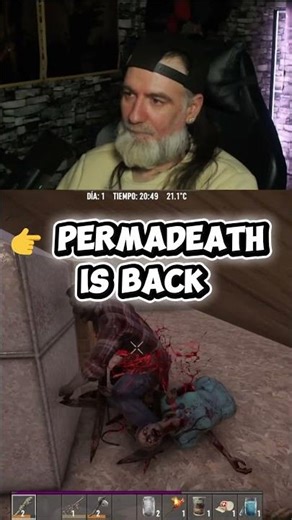 Thus begins a new series PERMADEATH… 💀 #7dtd #shorts