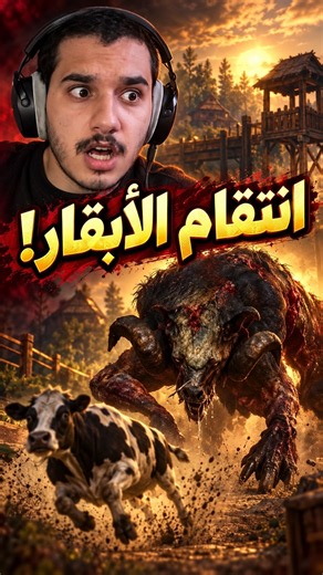 استغلوا الأبقار للفلوس… اللعبة أرسلت لهم وحش! 😳 | The Witcher 3
