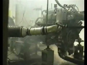 Runnaway Diesel Engine Blows Up!!