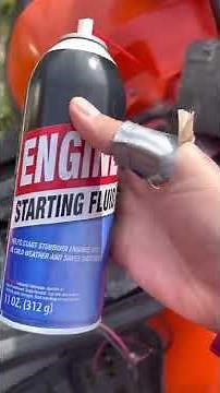 How to start fourwheeler in cold weather with Carburetor