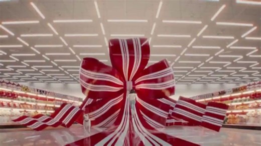 Who is the girl in the Target Holiday 2025 ad?