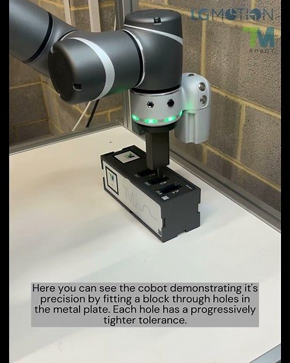 Techman Cobot - TM vision System Accuracy