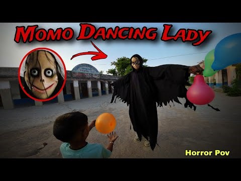 Momo Dancing Lady Playing Death Game | Horror Stories | Horror Short Film | Smiling woman | Ghost
