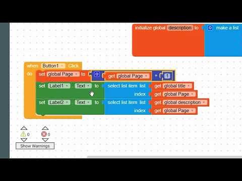 Kodular Tutorial | On Button - Go to Next page