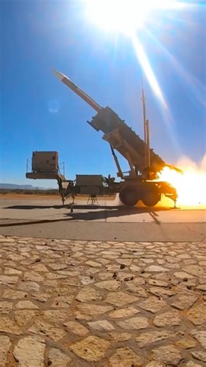 Patriot Missile Roars Through the Skies!