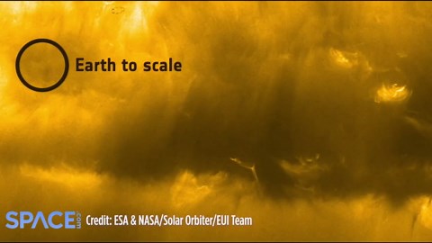 Sun's South Pole In Stunning High-Res Solar Orbiter