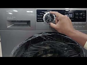 Hitachi Washing Machine Program Usage | BD-D80CVE