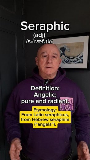 Seraphic! English Pronunciation, Meaning, Synonyms, Etymology, and Examples!