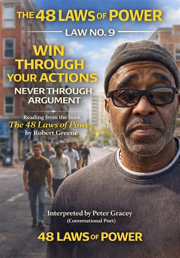 48 Laws of Power: Law #9 Win Through Your Actions. #48lawsofpower #power #motivational #petergracey