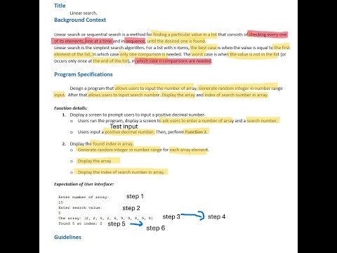 Linear Search - OOP with Java Lab - LAB211 - Phong