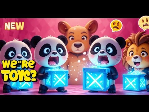 Cute Baby Panda and Friends Learn & Play | Fun Learning Cartoon for Kids |
