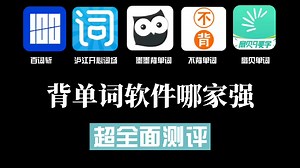 背单词软件测评，哪款软件适合你？软件背后的故事……