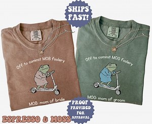 Mother of the Bride Funny Frog Shirt, Mother of the Groom Shirt, Mother Bride Gift, Mother Groom Gift, Bridal Party Mother of the Bride Gift - Etsy