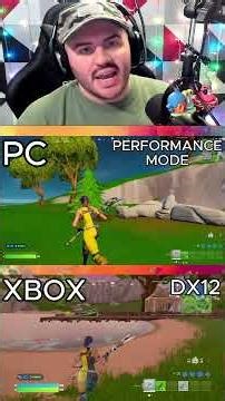 FORTNITE ON PC VS FORTNITE ON CONSOLE! WHAT WINS?
