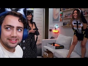 Alinity Photoshoot in Mizkif Room