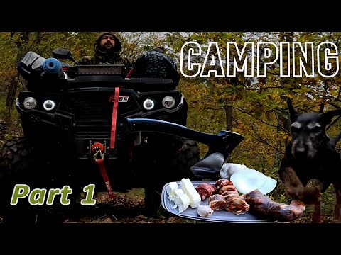 ATV ADVENTURE, Changed the differential fluid in my atv and then went camping. On ODES 650. PART 1