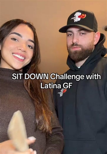 Who was more intimidating? Her with a platano? #couplecomedy #latina #texas #couplegoals #español