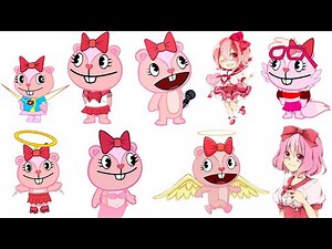 Niveles de Poder de Giggles (Happy Tree Friends, FNF)