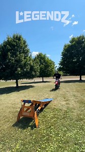 This Pit Bike Ramp is sick! Thanks Legendz Casino #offroad #pitbike #dirtbike #adventure #familyfun #outdooractivities #OutdoorLiving | Tyler Monagan