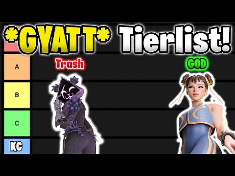 I RANKED *EVERY* FORTNITE GYATT!!!!! *MUST WATCH*