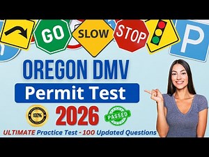 Ultimate Oregon DMV Permit Practice Test | 100 Real Questions & Answers | Pass Your First Try!