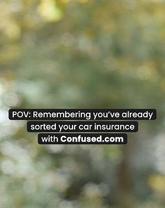 Remembering you've sorted your car insurance with Confused.com | Confused.com