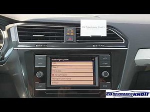 Tutorial - Spracheinstellung ändern - VW Tiguan