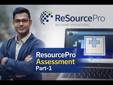 ResourcePro Assessment – First Round | Real Exam Experience (Recorded) #resourcepro #assessment