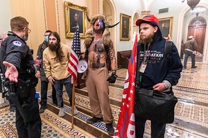 Pro-Trump rioters smeared poop in U.S. Capitol hallways during belligerent attack