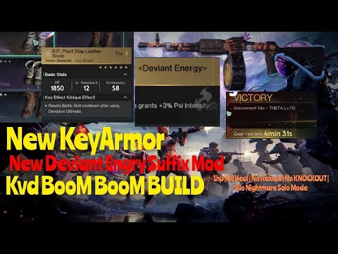 NewKeyArmor | New Suffix Mod | KVD BooM BoOM Build | Once Human 2026