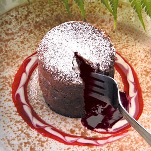 Roy’s Classic Melting Hot Chocolate "Soufflé" — Roy Yamaguchi