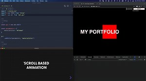 19 — Scroll Based Animation — Three.js Journey