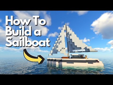 Minecraft 1.19 Easy Sailboat/Yacht Tutorial