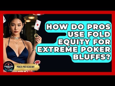 How Do Pros Use Fold Equity For Extreme Poker Bluffs? - Poker Pro Academy
