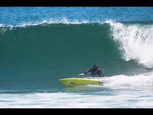 Allen Sarlo surfing Malibu from third to first point
