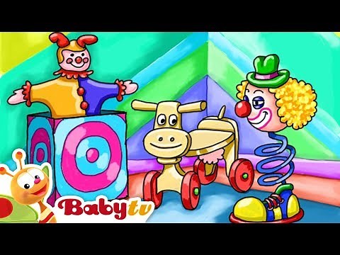 Colors and Toys | Play With Clowns, Horses and More Kids Toys 🤡 | BabyTV