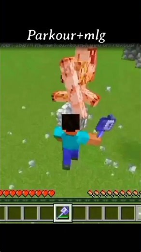 Maz parkour mlg 😉😉#minecraft