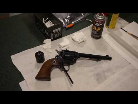 Ruger Single Six 22LR single action revolver basic cleaning.
