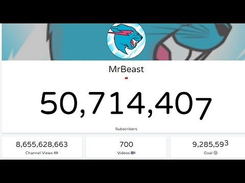Mr.Beast Live Sub Count
