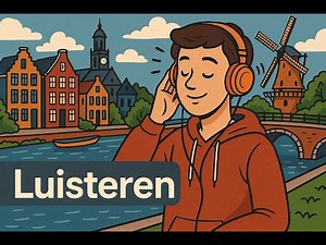 Essential Dutch Word -10: “Luisteren” | Learn Dutch with AI & English Translation