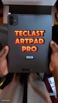UNBOXING THE TECLAST ARTPAD PRO 🎨✨ | AFFORDABLE TABLET REVIEW #shorts #viralshorts