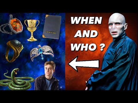 Who Did Voldemort Kill to Make His 7 Horcruxes ? (Harry Potter Explained)