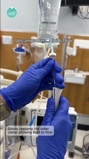 💧Tips to prime an IV bag!