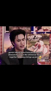 gem is someone who genuinely loves and supports ppw so I hope people would stop creating unnecessary stories or overanalyzing every interaction just because he is friends with both of them and ppw value the people close to them and gem is clearly someone they respect and care about so it's better to let their bond exist peacefully without unnecessary noise and allow each of them to support one another without being pulled into outside interpretations🙂 #gemini_nt #pondphuwin #ppnaravit #phuwinta