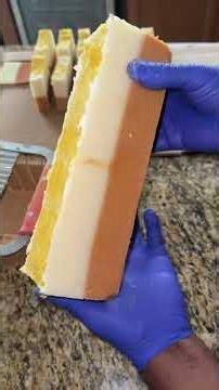 Cutting days are the best 🫧🧼 #coldprocesssoap #artisansoap #naturalsoap