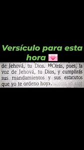 Cumplirás sus mandamientos 👑 | Palabras con Poder