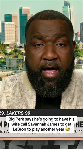 Kendrick Perkins Urges LeBron to Play Another Year