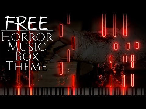 Creepy Music Box "Bloody Keys" Alternate Version Royalty Free Spooky Horror Music Theme