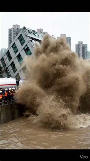 Watch This Building Fall Apart! 🤯